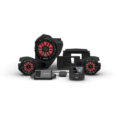 Rockford Fosgate Stage 3 Color Optix Audio Kit Polaris RZR XP-Turbo